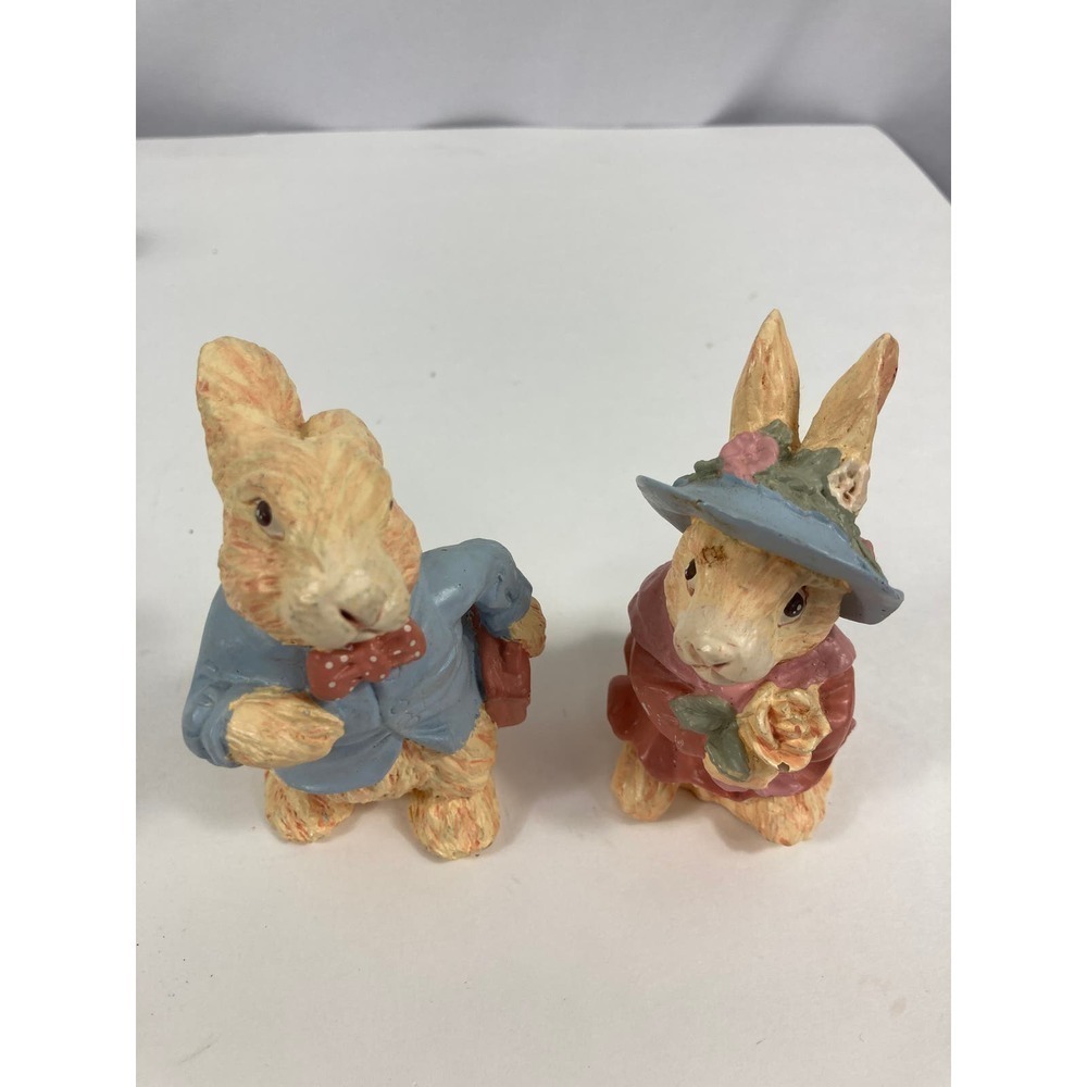 Vintage Set of Easter Rabbits - Picture 2 of 6